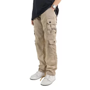 Epidemic Long Cargo Pants Khaki Deftones