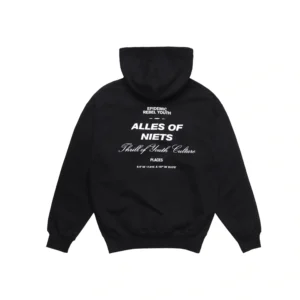 Epidemic Pullover Hoodie 330 Gsm Alles Black