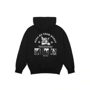 Epidemic Pullover Hoodie 330 Gsm Saint Black