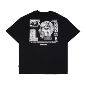 Epidemic T-Shirt American Cotton 20s Movement Black