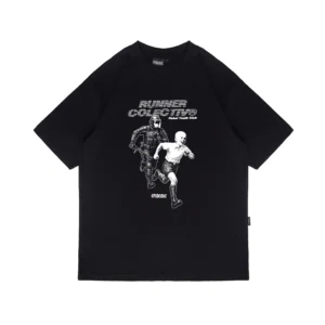 Epidemic T-Shirt American Cotton 20s Runner Colectiva Black