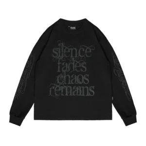 Epidemic Longsleeve American Cotton 20s  Silence Fades Black