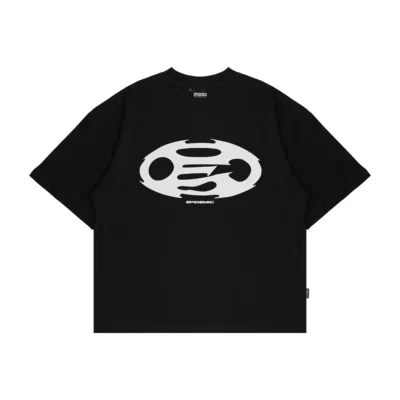 Epidemic T-shirt [BOXY FIT] American Cotton 20s Contra Black