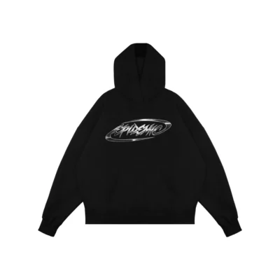 Epidemic Pullover Hoodie [BOXY FIT]  330 Gsm Kraftur Black