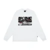 Epidemic Longsleeve American Cotton 20s Detected White